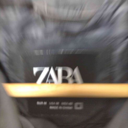 ザラ ZARA BASIC QUILTED JACKET メンズ import:M