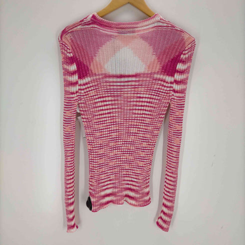 ミッソーニ MISSONI Ribbed viscose blend slub cardigan レディース 42