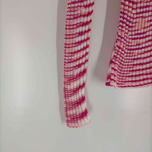 ミッソーニ MISSONI Ribbed viscose blend slub cardigan レディース 42