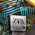 ザラ ZARA 総柄 レーヨンシャツ レディース import:S