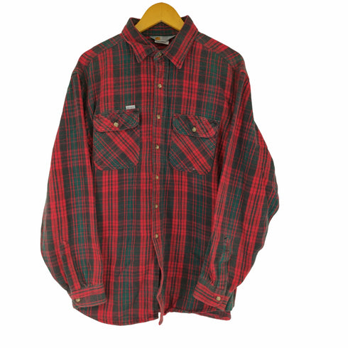 カーハート Carhartt 80S 三角タグ チェックネルシャツフラップポケット メンズ