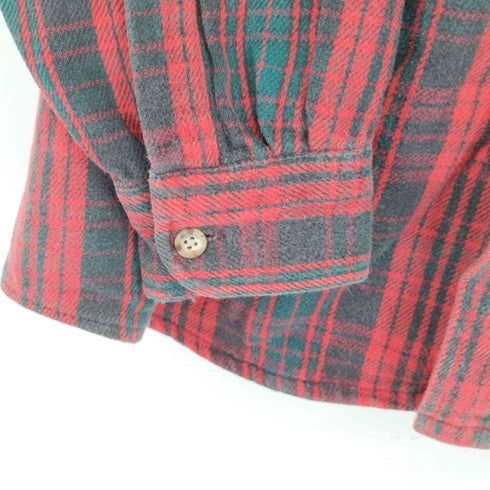 カーハート Carhartt 80S 三角タグ チェックネルシャツフラップポケット メンズ
