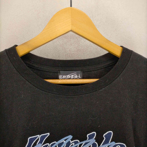 ゲンザイ genzai フロント刺繍L/S TEE メンズ JPN:L
