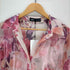 ザラ ZARA Robert Graham Avondale Paisly Floral-Print Shirt レディース L