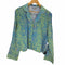ステラマッカートニー STELLA McCARTNEY Lingerie CROPPED SHIRT ストレッチシルクサテン パジャマトップ レディース JPN:L