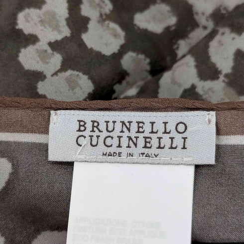 ブルネロクチネリ BRUNELLO CUCINELL Pattern In Multi シルクスカーフ レディース