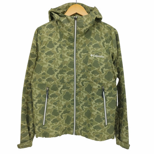 コロンビア Columbia HAZEN PATTERNED JACKET ヘイゼン パターンド ジャケット マウンテンパーカ カモ柄 メンズ import:XS