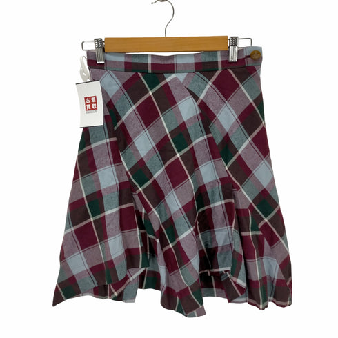 ヴィヴィアンウエストウッドレッドレーベル Vivienne Westwood RED LABEL Plaid Deformed Skirt レディース 3