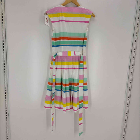 ケイトスペード Kate spade Multi Cape Stripe Shirtdress レディース 2