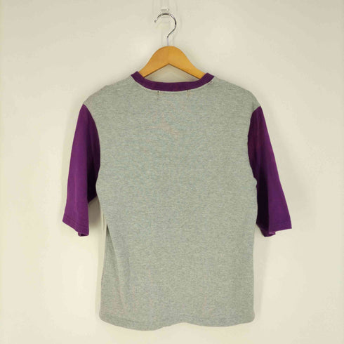 エフエーティー FAT プリント クルーネック リンガーTシャツ メンズ TITCH
