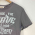 ディーゼル DIESEL ダメージ加工 プリント クルーネックTシャツ メンズ import:S