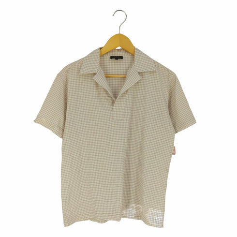 アーペーセー A.P.C. チュニジア製 ブロックチェック スキッパーシャツ メンズ JPN:1