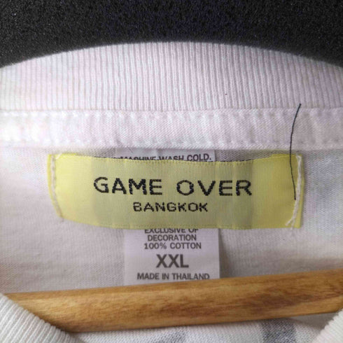 ゲームオーバー GAME OVER 両面プリント S/Sカットソー メンズ JPN:XXL