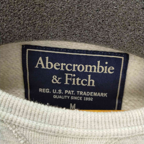 アバクロンビーアンドフィッチ Abercrombie & Fitch NEW YORK CITY USA クルーネックスェット Vガゼット メンズ import:M