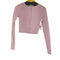 ザラ ZARA L/Sクルーネッカーディガン レディース US M