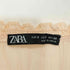 ザラ ZARA ウエストギャザー フリルデザインロングワンピース レディース import:S