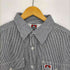 ベンデイビス BEN DAVIS L/S Hickory Stripe Work Shirt ヒッコリーストライプ ワークシャツ メンズ import:L