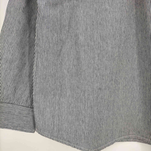 ベンデイビス BEN DAVIS HICKORY HALF ZIP L/S ヒッコリーストライプ ハーフジップ ワークシャツ メンズ import:L