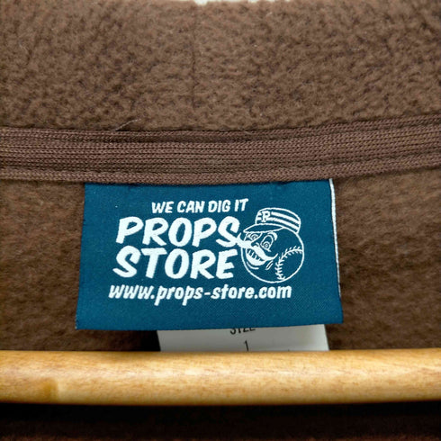 プロップスストア PROPS STORE シンセティックフリースクルートップ メンズ JPN:1