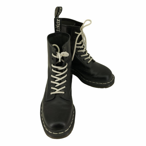 ドクターマーチン Dr.Martens ホワイトステッチ 8ホールブーツ レディース EU 37
