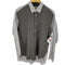 コムデギャルソンシャツ COMME des GARCONS SHIRT 90S ウール切替ストライプシャツ メンズ JPN:M