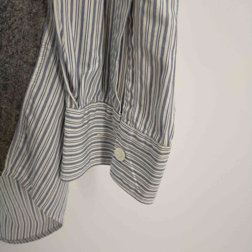 コムデギャルソンシャツ COMME des GARCONS SHIRT 90S ウール切替ストライプシャツ メンズ JPN:M