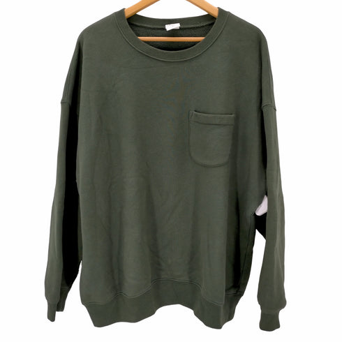 ユアン YUAN 霜降りポケットスウェット メンズ JPN:XL