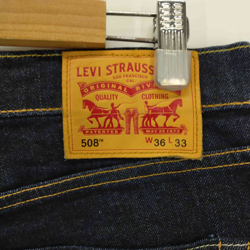 リーバイス Levis 508 濃紺デニムパンツ メンズ 36X33