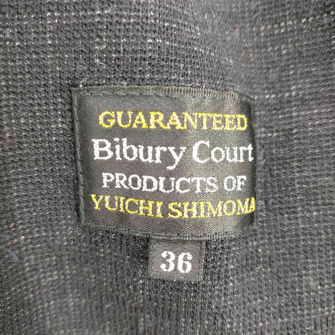 バイブリーコート Bibury Court ウールストライプ2Bテーラードジャケット メンズ US:36