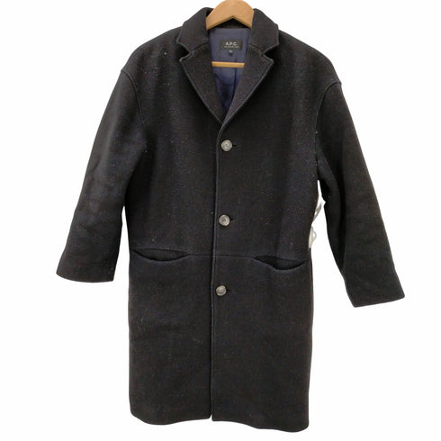 アーペーセー A.P.C. ウールナイロン チェスターコート メンズ import:XS