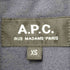 アーペーセー A.P.C. ウールナイロン チェスターコート メンズ import:XS