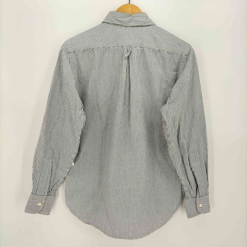 ハバーサック HAVERSACK 丸襟 L/S ストライプシャツ メンズ JPN:M