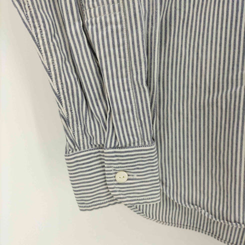 ハバーサック HAVERSACK 丸襟 L/S ストライプシャツ メンズ JPN:M