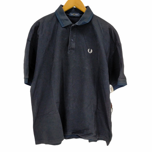 フレッドペリー FRED PERRY ロゴ刺繍 ポロシャツ メンズ JPN:M