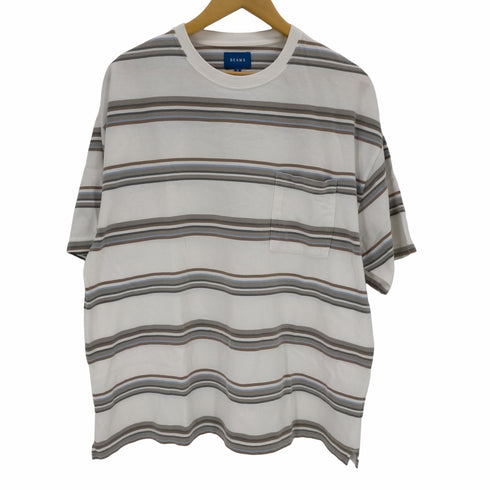 ビームス BEAMS ポケット ボーダーT メンズ JPN:M