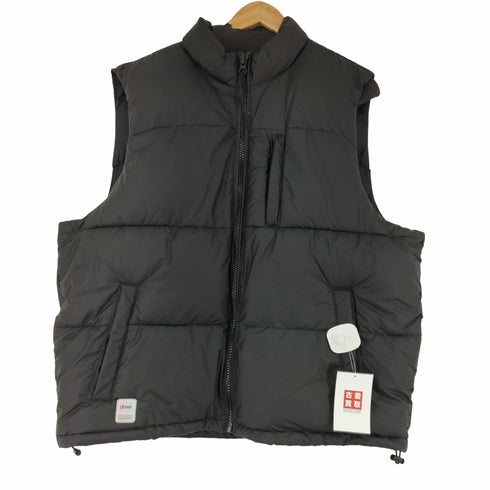 ザラ ZARA RUBBERISED PUFFER GILET メンズ US L