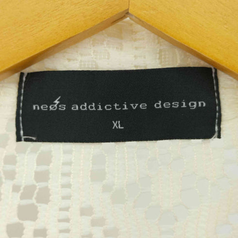 フルギ NEOS ADDICTIVE DESIGN クロシェット 開襟L/Sシャツ メンズ
