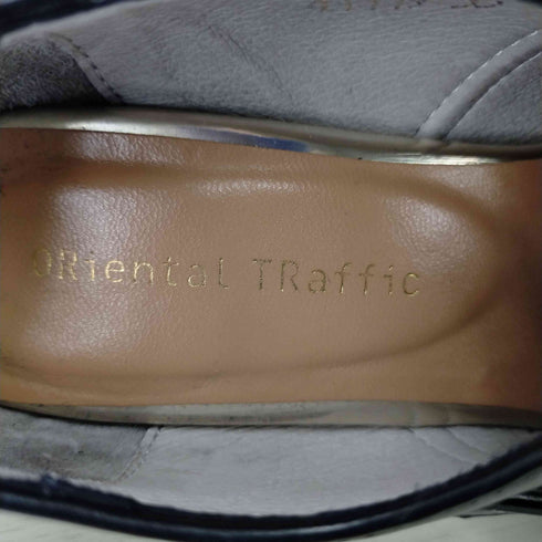 オリエンタルトラフィック ORiental TRaffic ウッドヒール甲深パンプス レディース 35