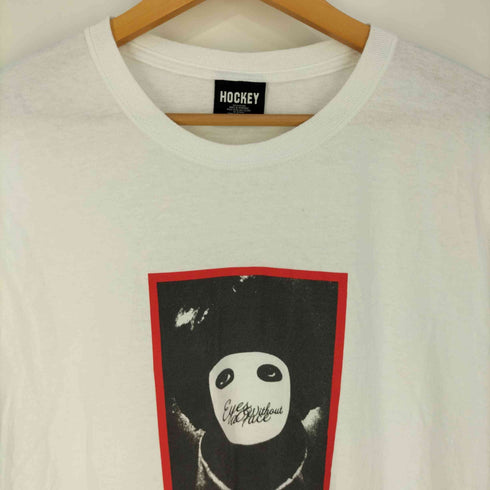 ホッケー HOCKEY NO FACE S/S TEE プリント クルーネックTシャツ メンズ JPN:XL