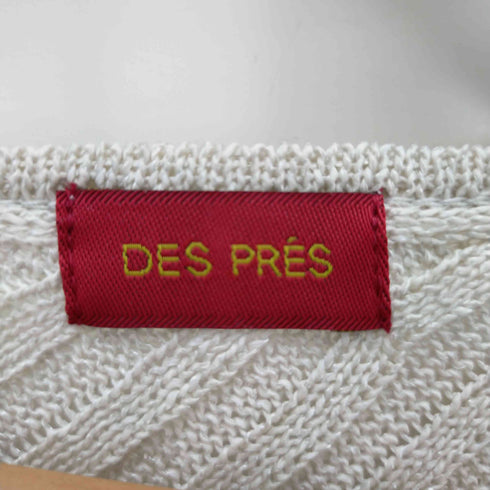 デプレ DES PRES サマーニットベスト レディース import:S