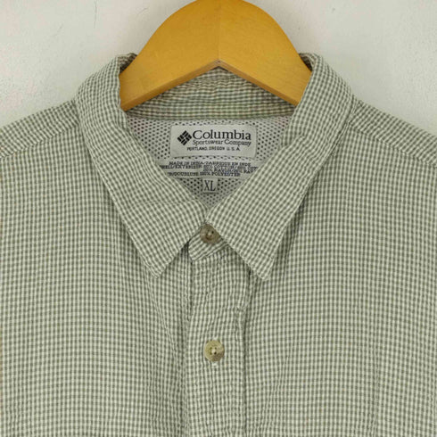 コロンビアスポーツウェア Columbia Sportswear PLAID S/S SHIRT メンズ JPN:XL