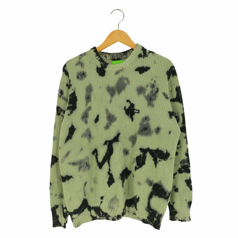 ハフ HUF BAR LOGO TIE DYE CREW SWEATER タイダイ クルーネックニット メンズ import:S