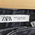 ザラ ZARA ブラックバギーデニムパンツ メンズ 42