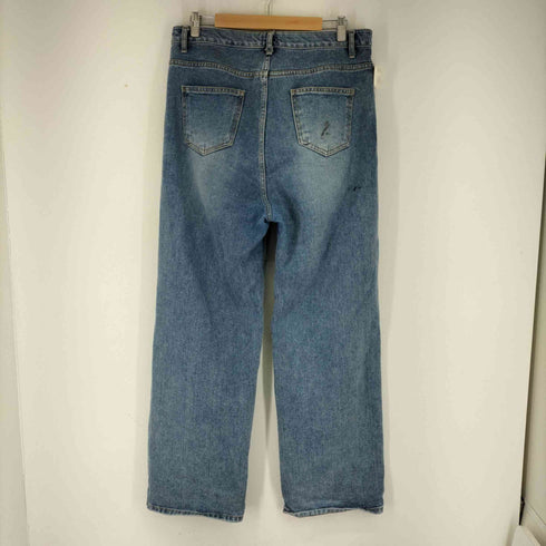 NEUKKIMPYO ダメージワイドデニムパンツ メンズ JPN:XL