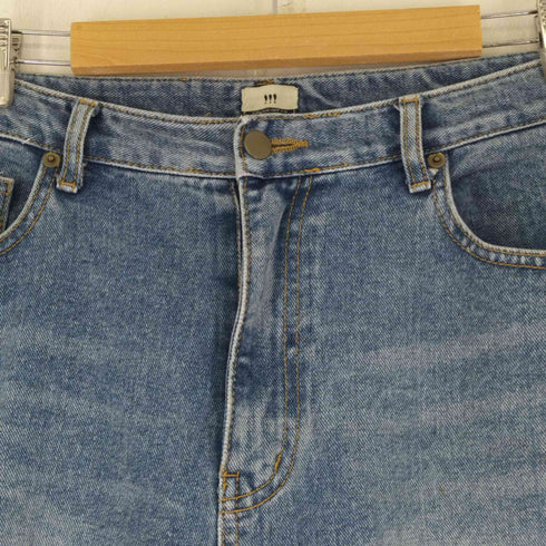 NEUKKIMPYO ダメージワイドデニムパンツ メンズ JPN:XL