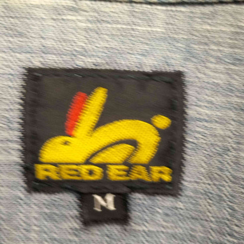 レッドイヤー RED EAR スタッズ デニムウエスタンシャツ マチ付き 猫目ボタン メンズ JPN:M
