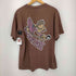 POCKET POOL MADE IN USA 両面プリントTシャツ 裾袖シングル メンズ import:L