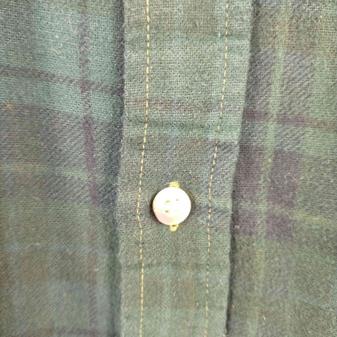 リビルドバイニードルズ rebuild by needles Flannel Shirt - 7 Cuts Zipped Wide Shirt メンズ