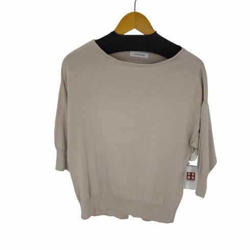ラトータリテ La Totalite バックスリットリブカットソー レディース ONE SIZE