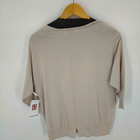 ラトータリテ La Totalite バックスリットリブカットソー レディース ONE SIZE